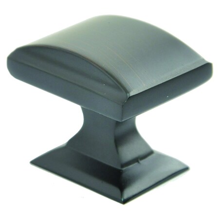 Rusticware 1-1/4" Beveled Rectangle Cabinet Knob Bronze 918ORB